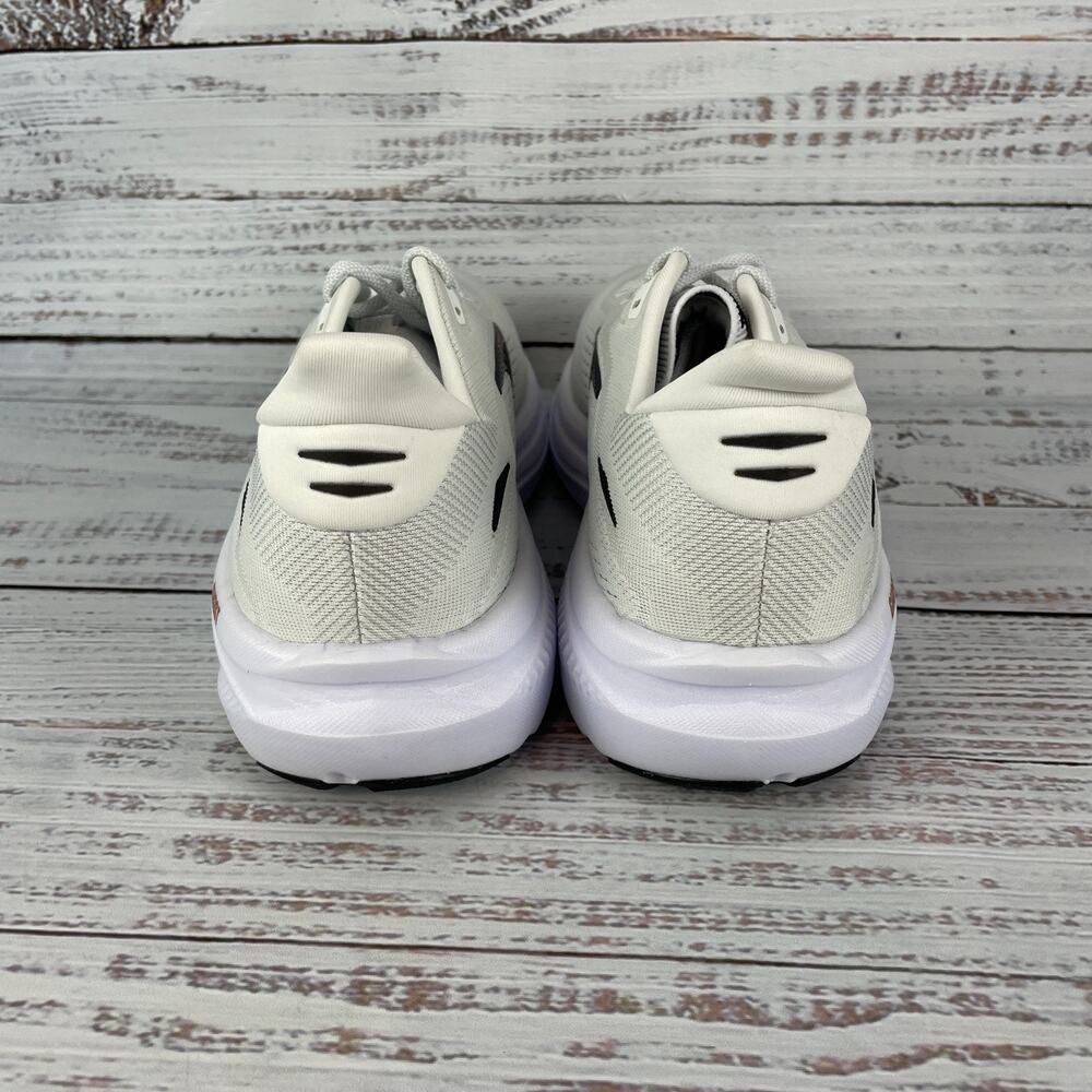 Brooks Ghost 18 Women’s 11.5 B Running Shoes White Black Rose Gold - Picture 5 of 11